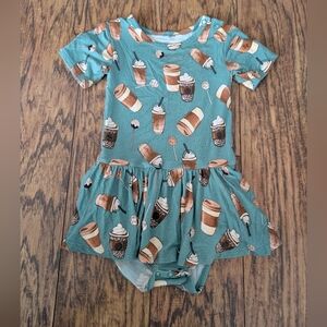 Posh Peanut Morning Brew Twirl Bodysuit